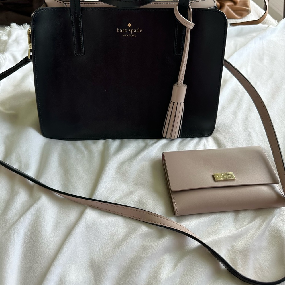 Kate Spade bag with wallet.